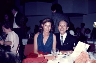Lya Silver with Dr. Suzuki